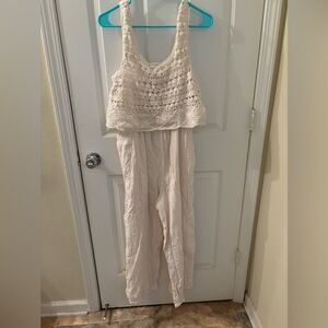 Women’s jumpsuit • Medium • White